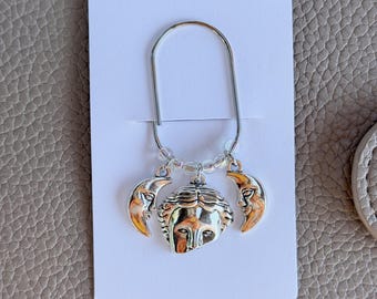 Silver Moon Planner Paper Clip | Gold Halloween Bookmark for Journal | Accessories |  Planning Accessory | Book Placeholder Charm Fall