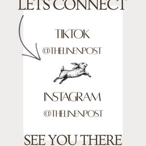 text that invites viewers to connect with the @Thelinenpost on Twitter and Instagram, and to see them there.