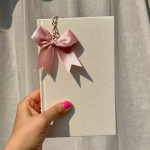 Bow Planner Paper Clip Jumbo Bookmark for Journal  Accessories  Planning Accessory Book Placeholder for girly book mark Bow decor Coquette