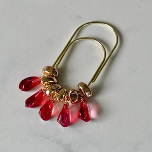 Planner Paper Clip Pomegranate Bookmark Charm for Journal Accessories for Planner Cute Adorable Planning Accessory Fruit Charm