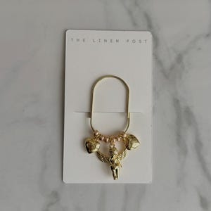 Planner paperclip cherubijn bladwijzer bedel voor dagboek Accessoires voor planner schattig schattig planningsaccessoire | Vergulde boekbedel