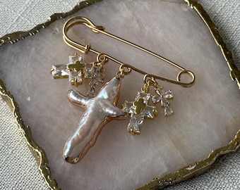Pin Brooch Bag Accesory For Purse Pin For Bag Charm For Bag Dangle Charm Pin Jewelry For Jacket Cross Jewelry