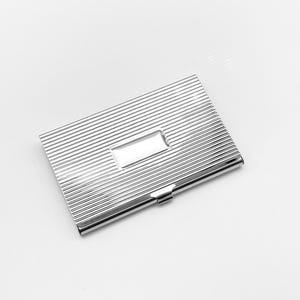 Personalized Business Card Holder. Silver Business Card Case. Monogrammed Gift. Engraved Card Holder. New Job. Birthday Gift for Him or Her.