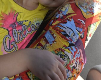 D.C. Comic Seat Belt Pillow