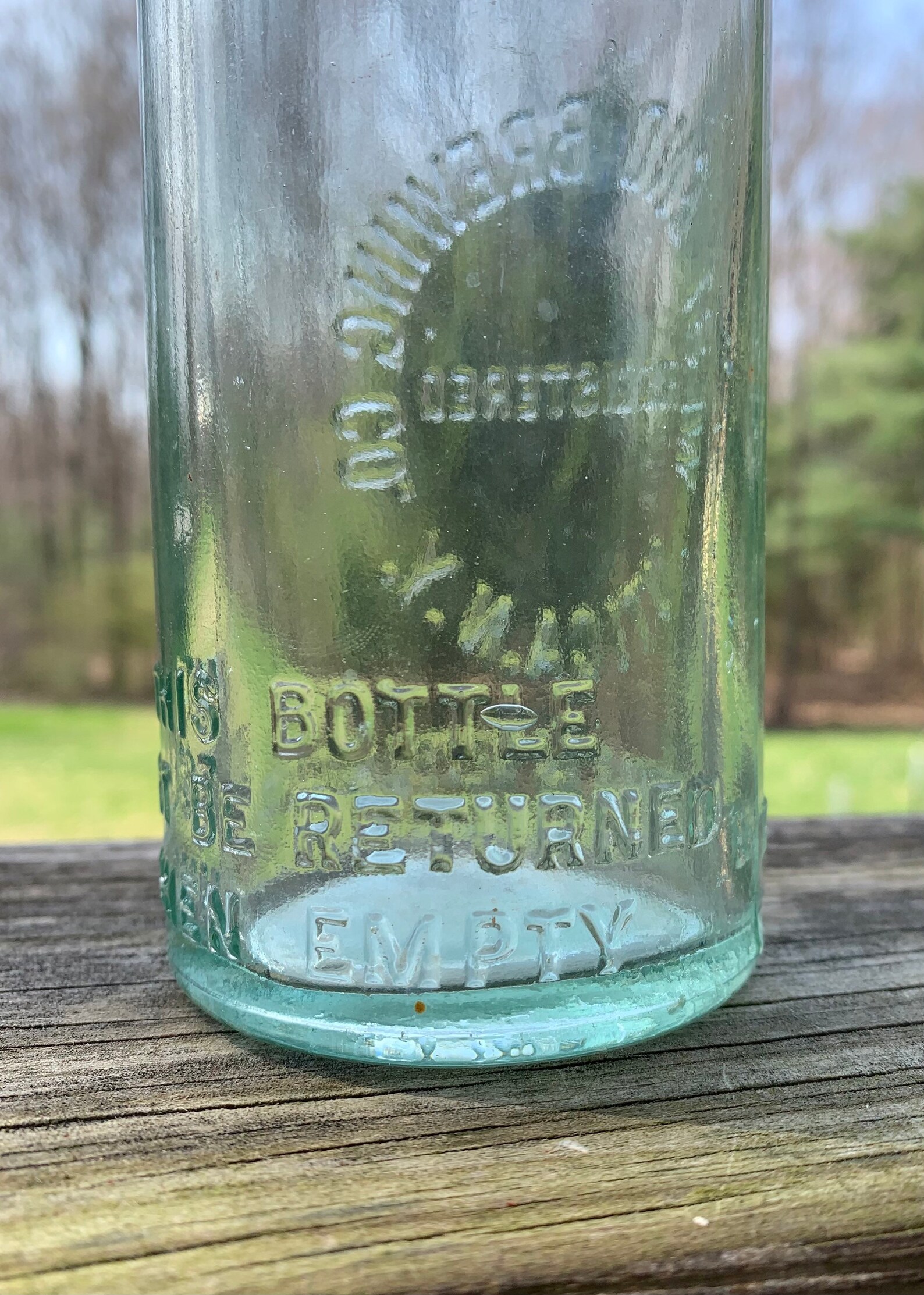 West End Brewing CO Utica NY l Blob Top Antique Glass Beer Etsy