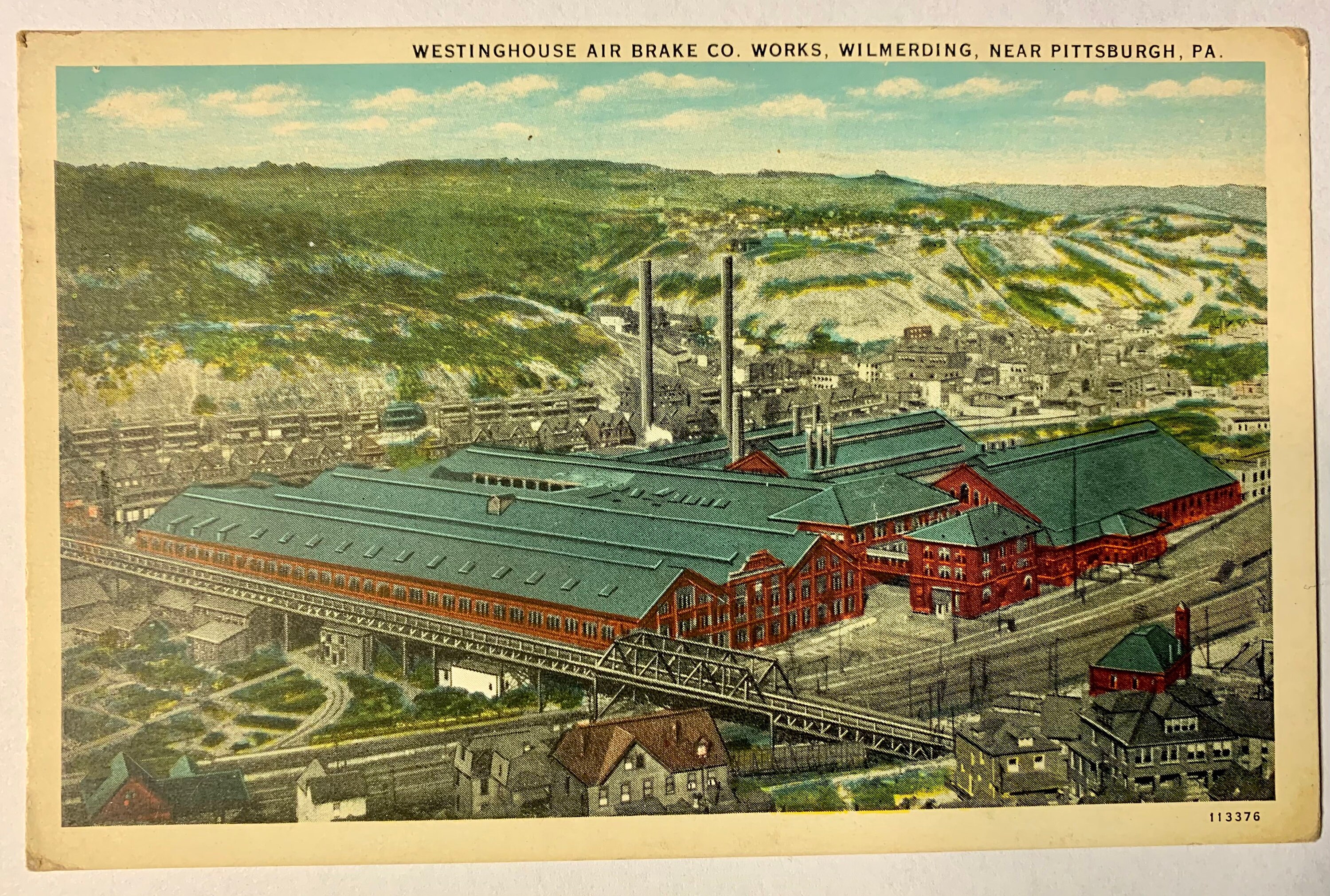 Westinghouse Air Brake Co Works Wilmerding Near Pittsburgh PA Etsy