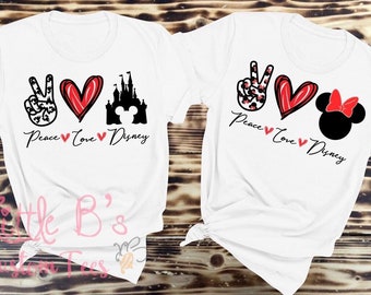 Download Peace Love Disney Etsy