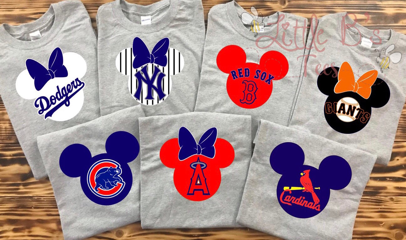 Disney Baseball shirts Disney Shirts Matching Disney Etsy