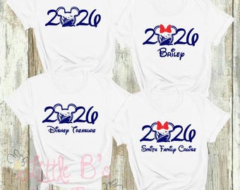 Disney Cruise Shirt | Matching Family Tees | Disney Cruise Vacation Outfit | Nautical Mickey Shirt | Personalized Disney Cruise Apparel
