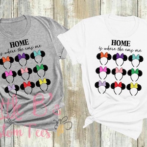 Disney Shirt | Minnie Ears Shirt | Disney Home Shirt | Disney World Shirt | Disney World | Disneyland | Original Disney