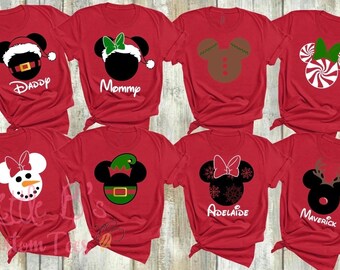 Disney Christmas Shirts | Magical Shirts | Christmas Shirts | Magical Family Shirts | Disneyland | Disney World | Mickey | Christmas