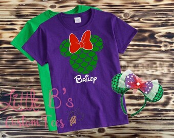 Mermaid Minnie | Mermaid Shirt | Vacation Shirt | Mermaid Shirt | Disney World | Disneyland | Mermaid