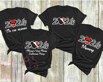 Disney Christmas shirts | Christmas Family Shirts | Matching Disney Shirts | Mickey and Minnie Shirts | Matching Family Shirts