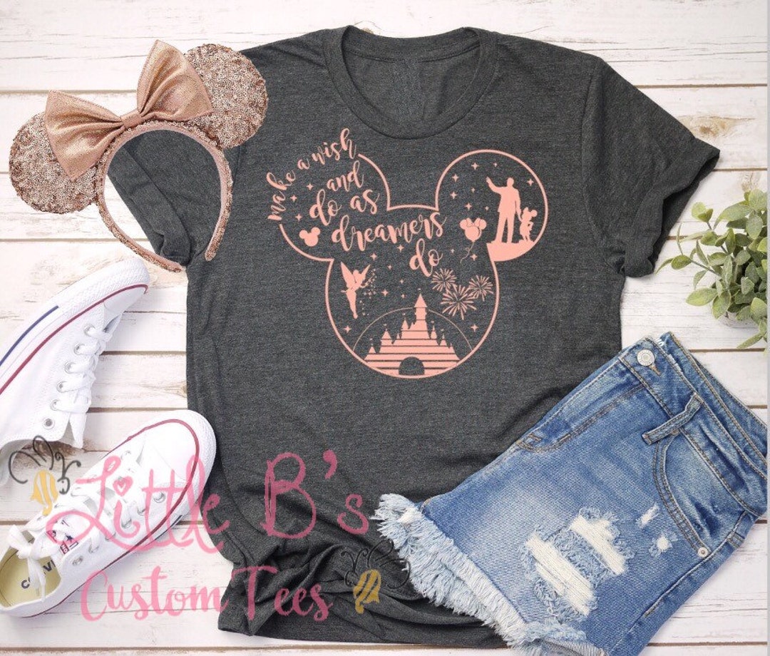 Rose gold minnie shirt sales