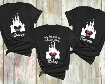 Disney Family shirts | Disney Shirts | Matching Disney Family Shirts | Castle Shirts | Disney World | Disneyland | Mickey Mouse |