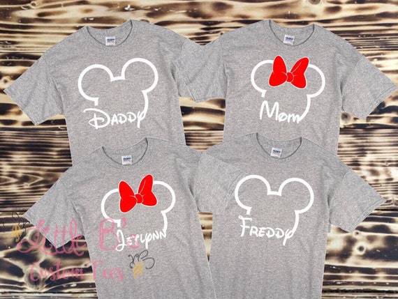 Disney Family Shirts Disney Shirts Matching Disney Family Shirts Mickey and  Minnie Shirts Disney World Disneyland Mickey Mouse 