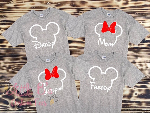 Disney vacation top shirts etsy