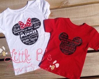 Mickey and Minnie Mouse Character Shirt | Magical Vacation Tee