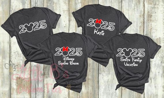 Disney Shirts Disney Family Shirts Matching 2025 Disney Shirts - Main Image