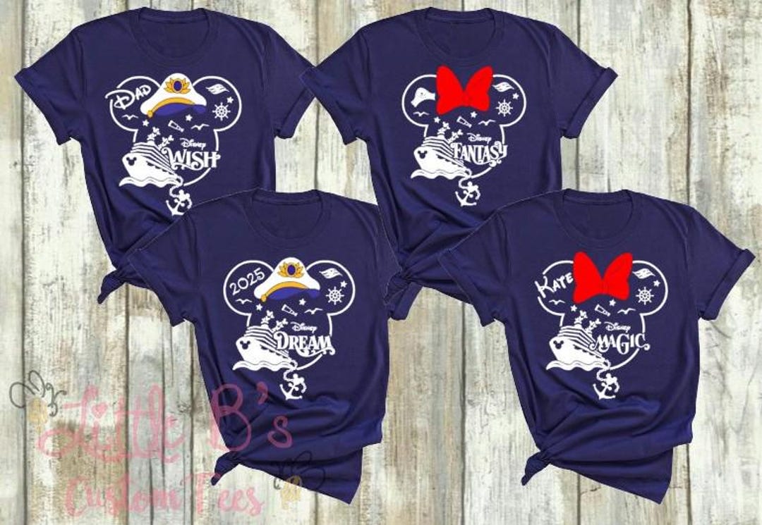 Disney Cruise Line 限定 半袖シャツ（親×2、子×5） Disney Cruise Shirt | Disney Cruise | Matching Cruise Shirts
