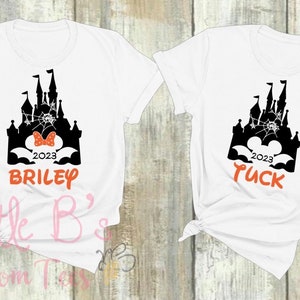 Castle Halloween Family shirts | Magical Halloween Shirts | Matching Halloween Shirts | Castle Shirts | Disney World | Disneyland