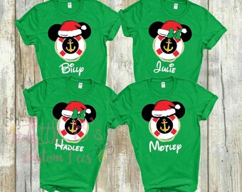 Disney Cruise Shirts Disney Christmas Family Shirts Disneyland