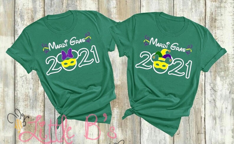 mardi gras disney shirts