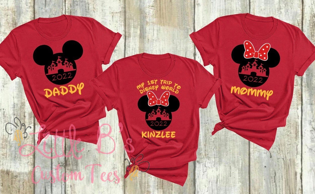 Mickey Mouse Family Shirts Matching 