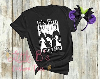 Villain Shirt | Disney Shirt | Disney Villain Shirt | Bad Girls | Disney World | Disneyland | Ursula | Maleficent | Evil Queen