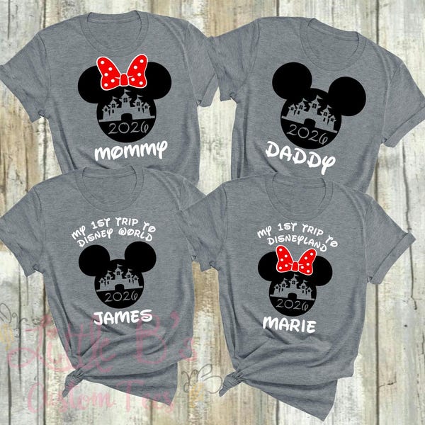 Mickey Family Shirts | Magical Family Shirts | Vacation Family Shirts | Disney World | Disneyland | Mickey | Minnie