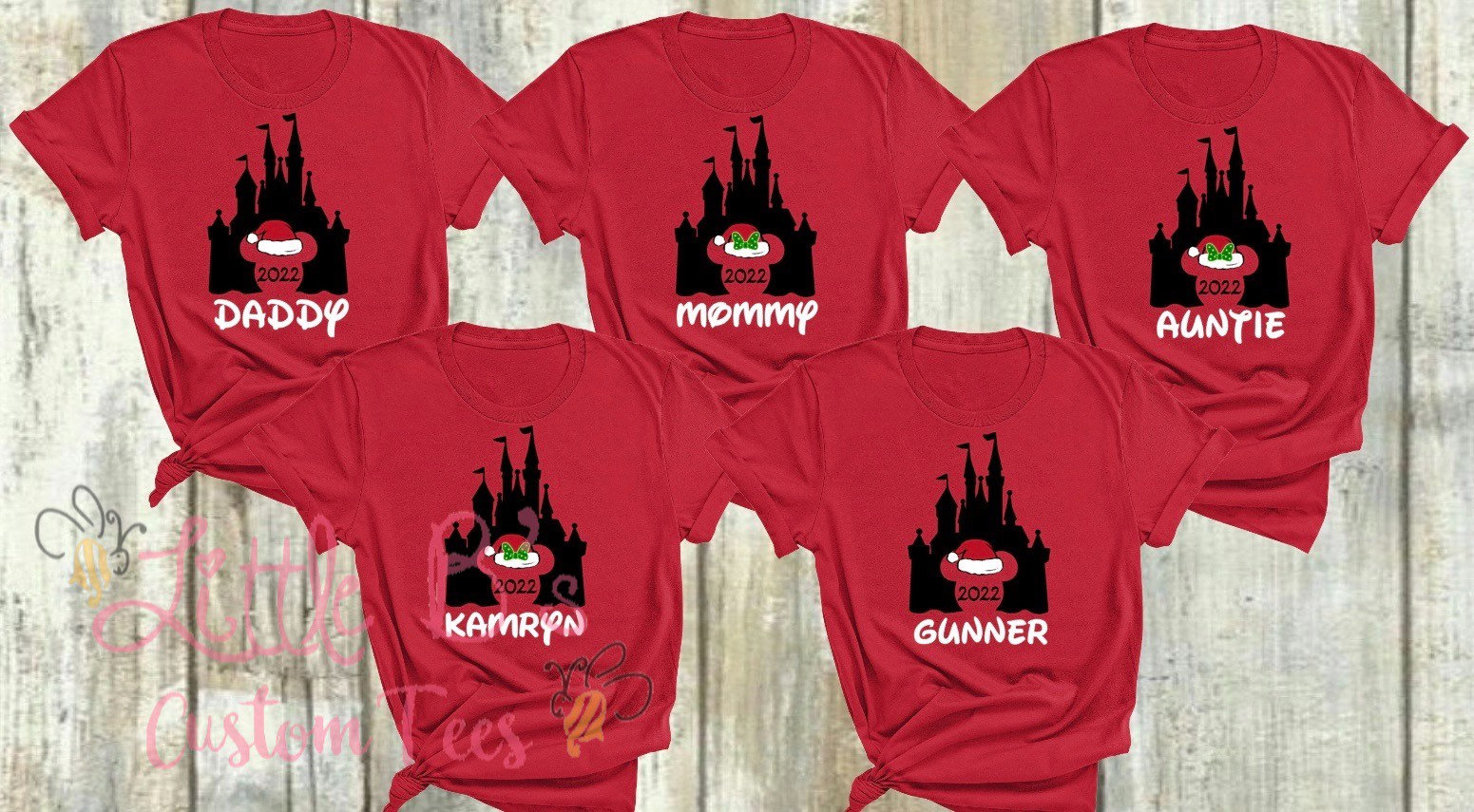 etsy disney christmas shirts