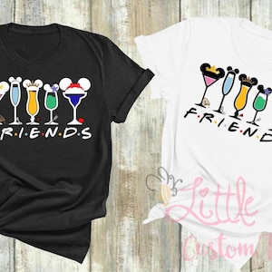 Friends Shirt | Friends Drinking Shirt | Disney Shirt | Princess Shirt | Princess Drinks | Disney World | Disneyland