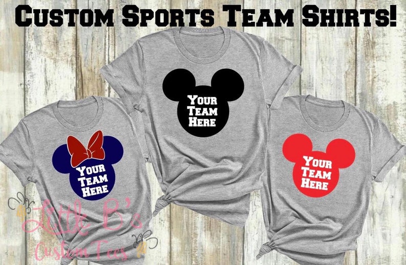 Football Mickey Shirt Disney Football Shirts Disney Shirts Etsy
