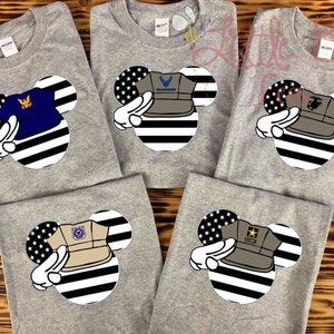 mickey mouse army shirt