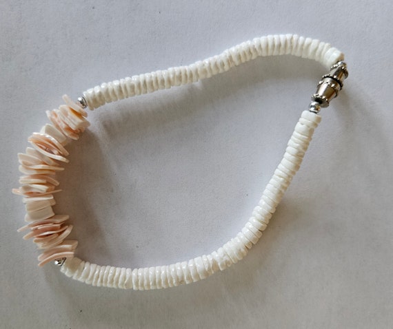 Shell Bead Bracelet Collection: MOP & Pastel Shel… - image 4
