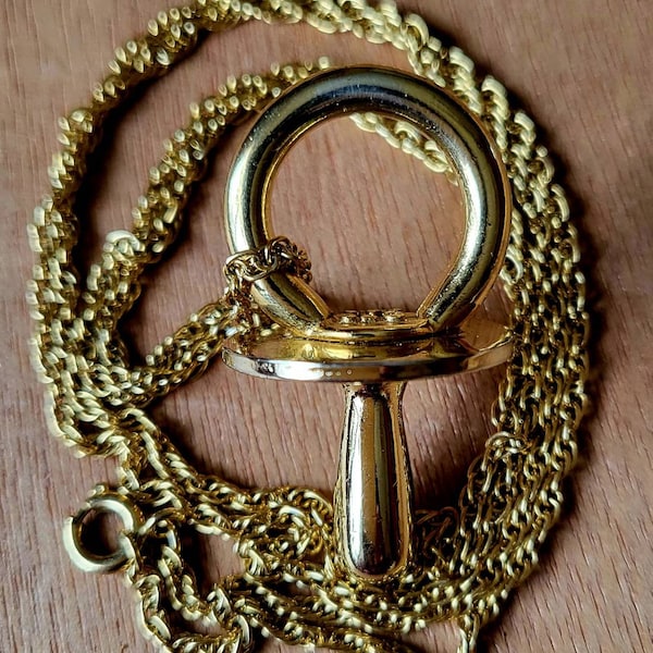Gold Pacifier Etsy