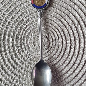 スターリングシルバーアノインティングスプーン1937 Coronation 1937 Coronation Spoon - Etsy