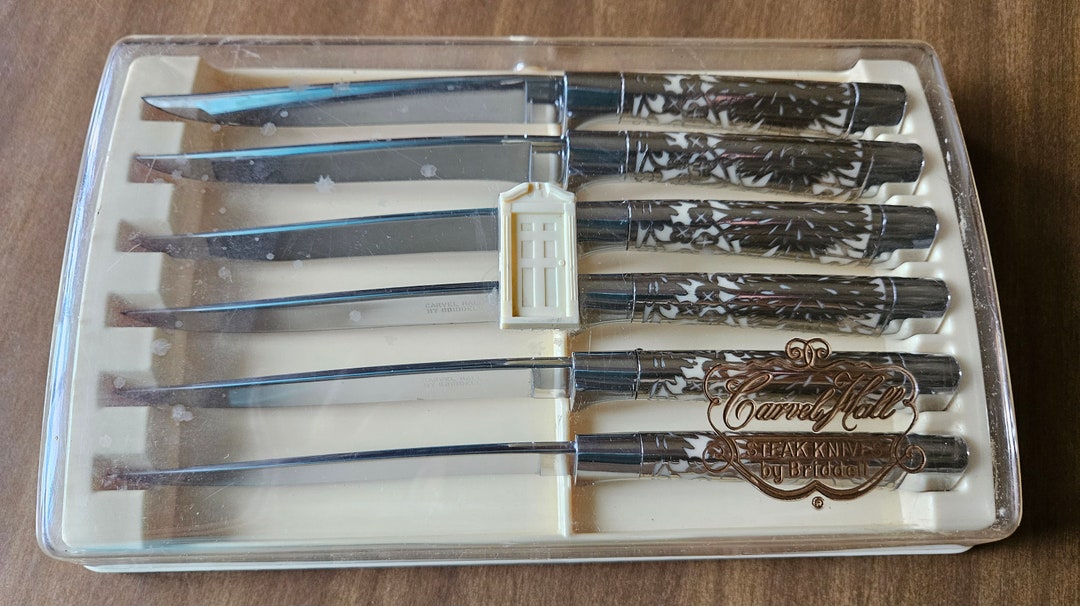 Vintage Carvel Hall Steak Knives by Briddell/vintage Steak Etsy