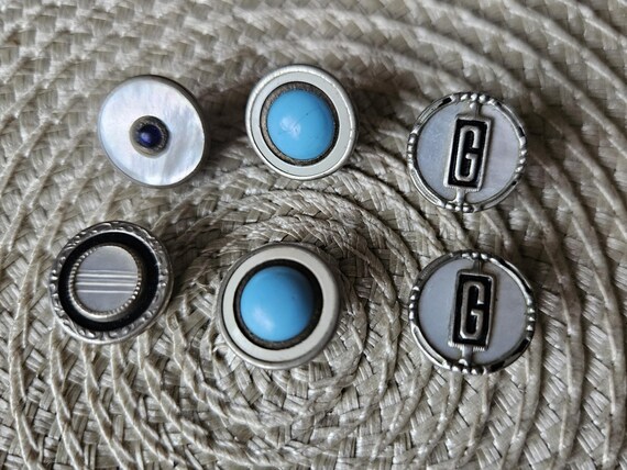 Individual Snap Link Cuff Link Collection:Mother … - image 1