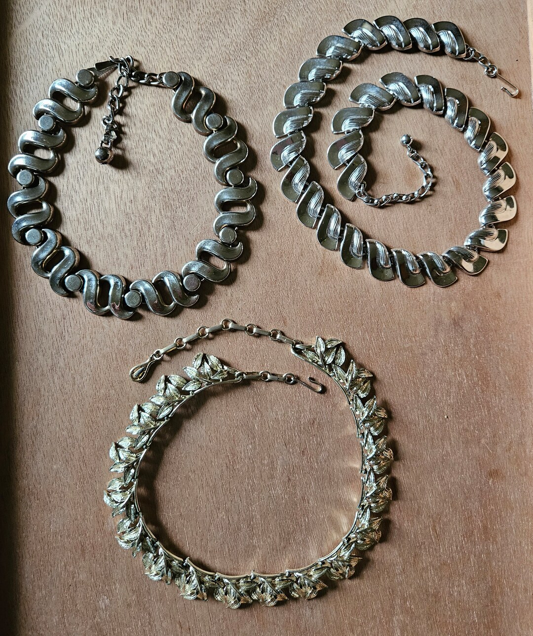 Vintage Coro Choker/coro Necklace/ Silver Tone Chokers/ Vintage Inspired Chokers/ Choker