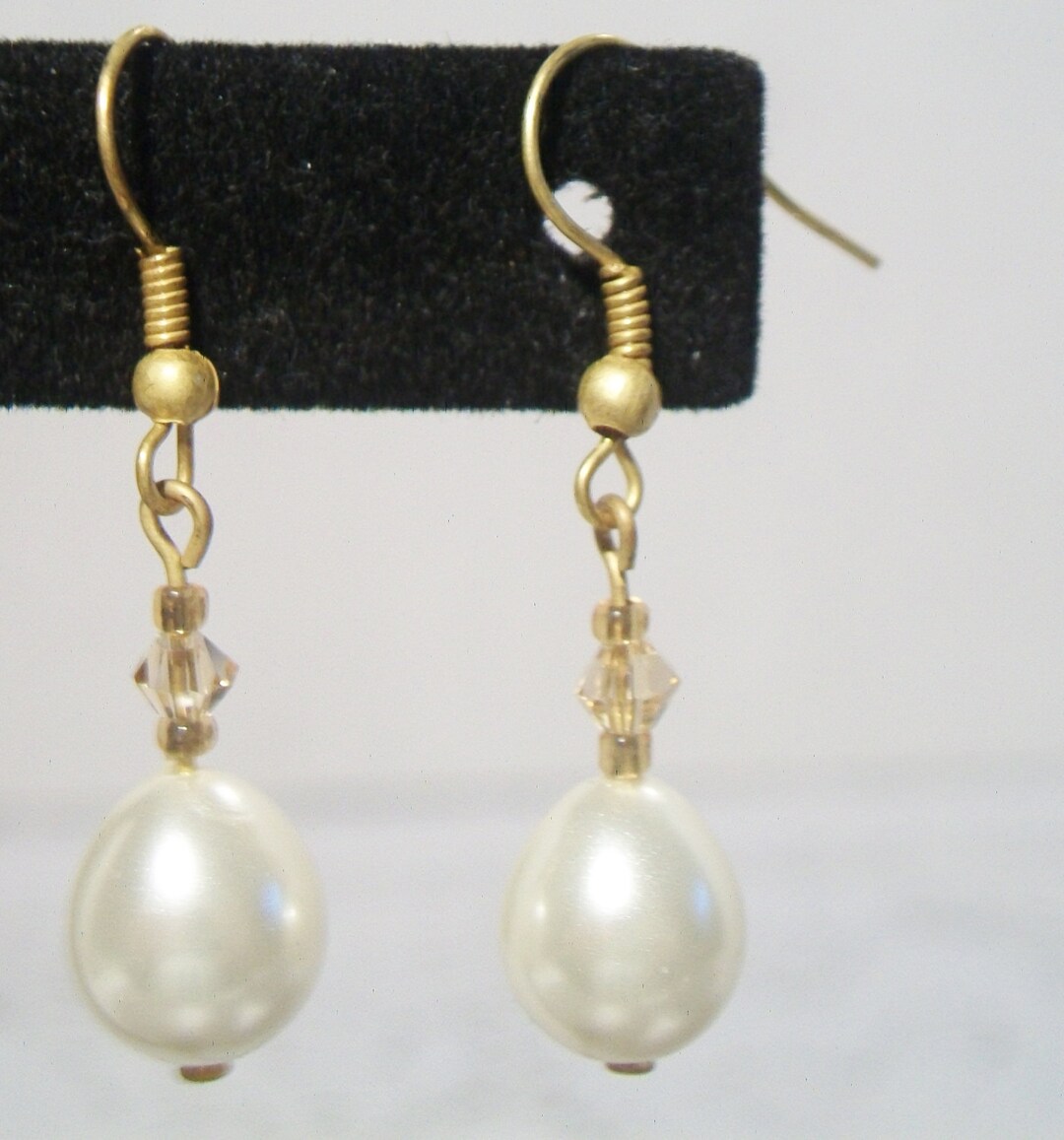 Boucles D'oreilles Pendantes Larme En Ormeau – Mode Fantaisie, Neuves