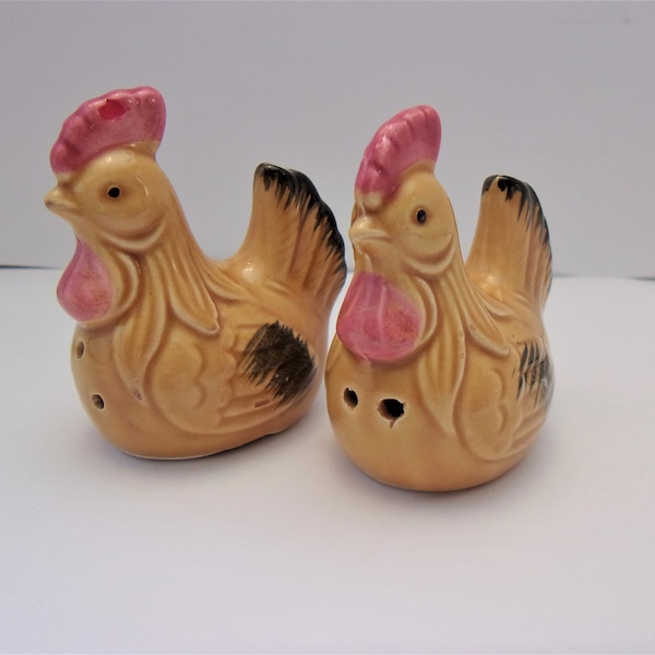 Chicken Salt and Pepper Shakers - Etsy