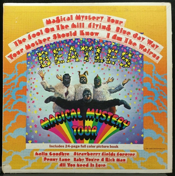 The Beatles Magical Mystery Tour Smal-2835 Capitol 1967 US - Etsy