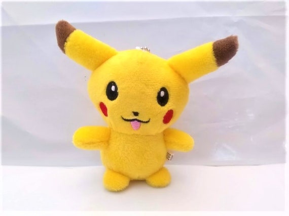 pikachu plush keychain