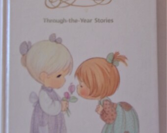 1989 Precious Moments Through The Year Stories Baker Book House Hardcover V. Gilbert Sam J Butcher