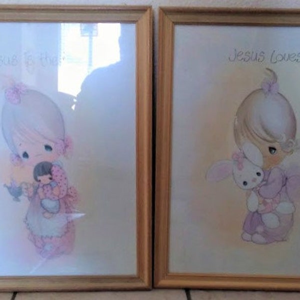 970's Limited Edition Prints Precious Moments Sam Butcher Johnathan David Print # S016-A Authentic www.etsy.com/shop/ALEXLITTLETHINGS