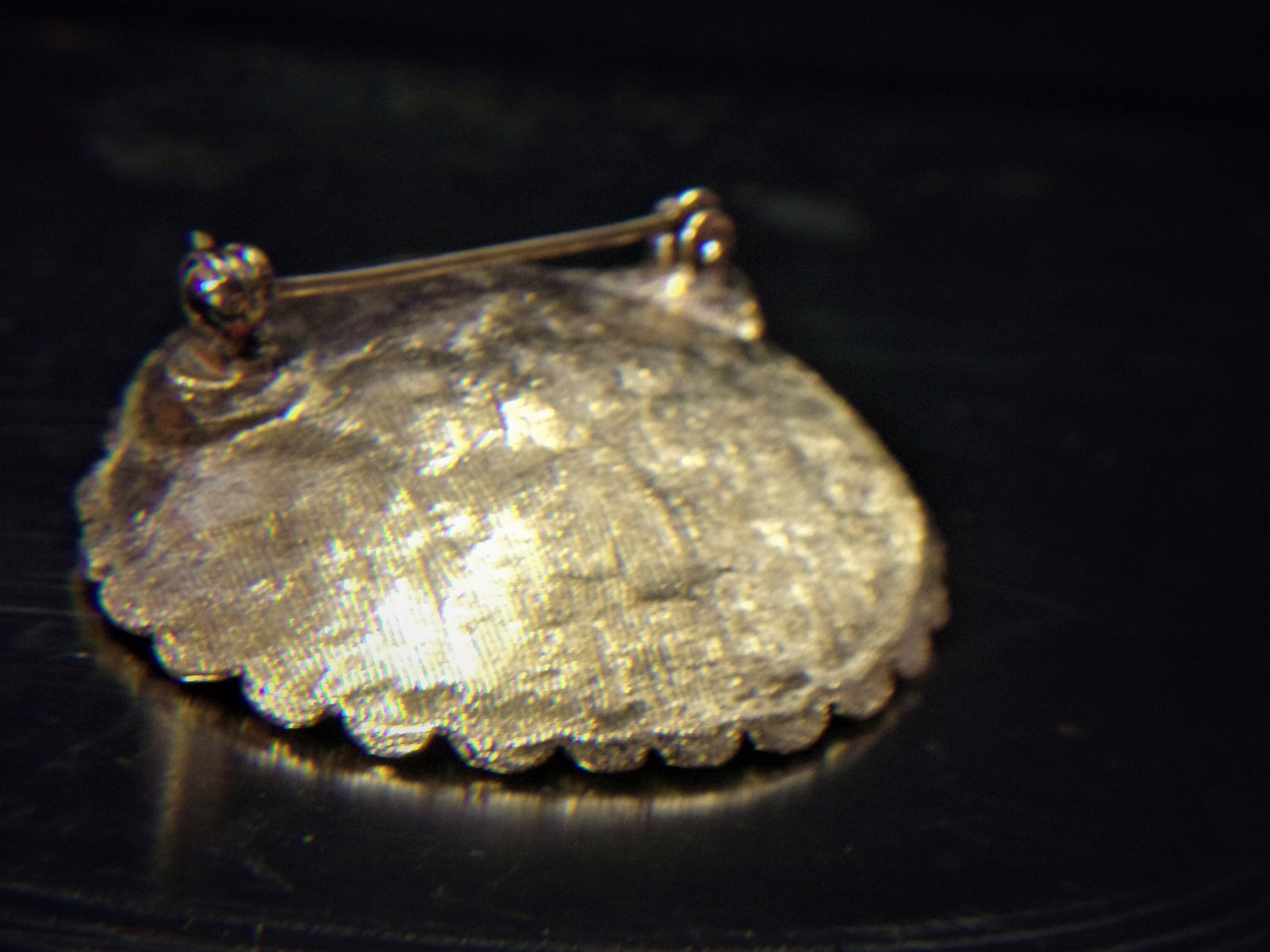 Oyster Pearl Brooch Pin Vintage Jewelry Fashion Accessories Etsy