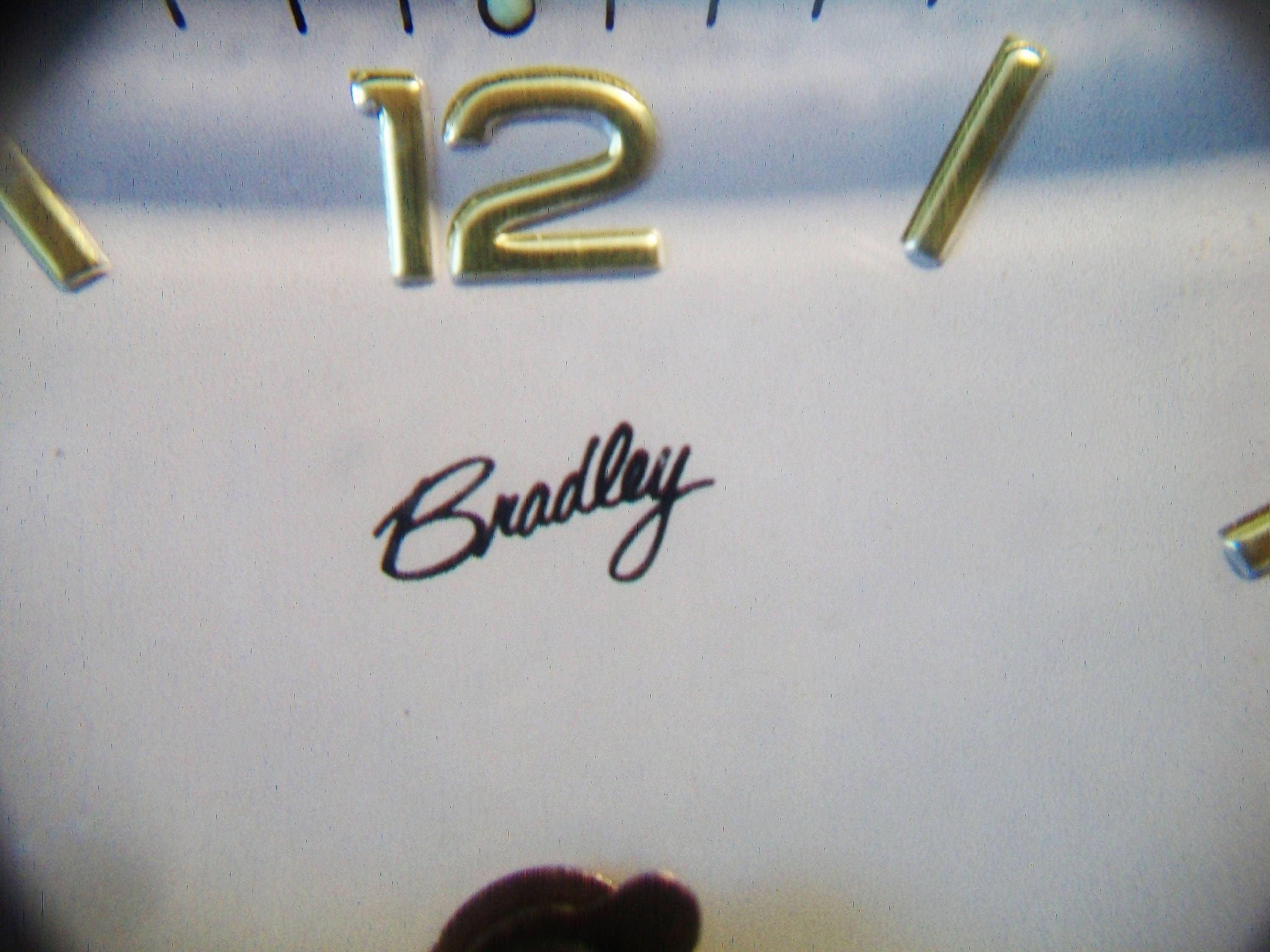 Vintage Brown Bradley Travel Alarm Clock Retro Japan Etsy