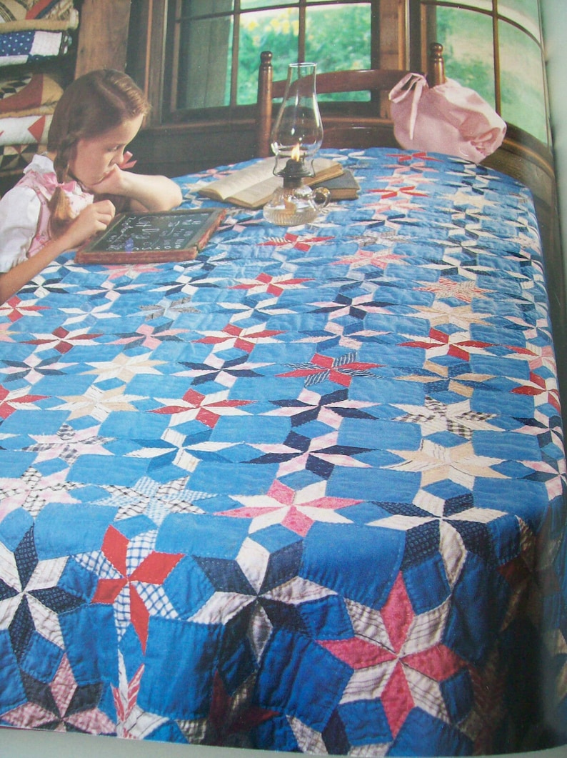 Vintage Great American Quilts 1987 Pattern Book Christmas Etsy