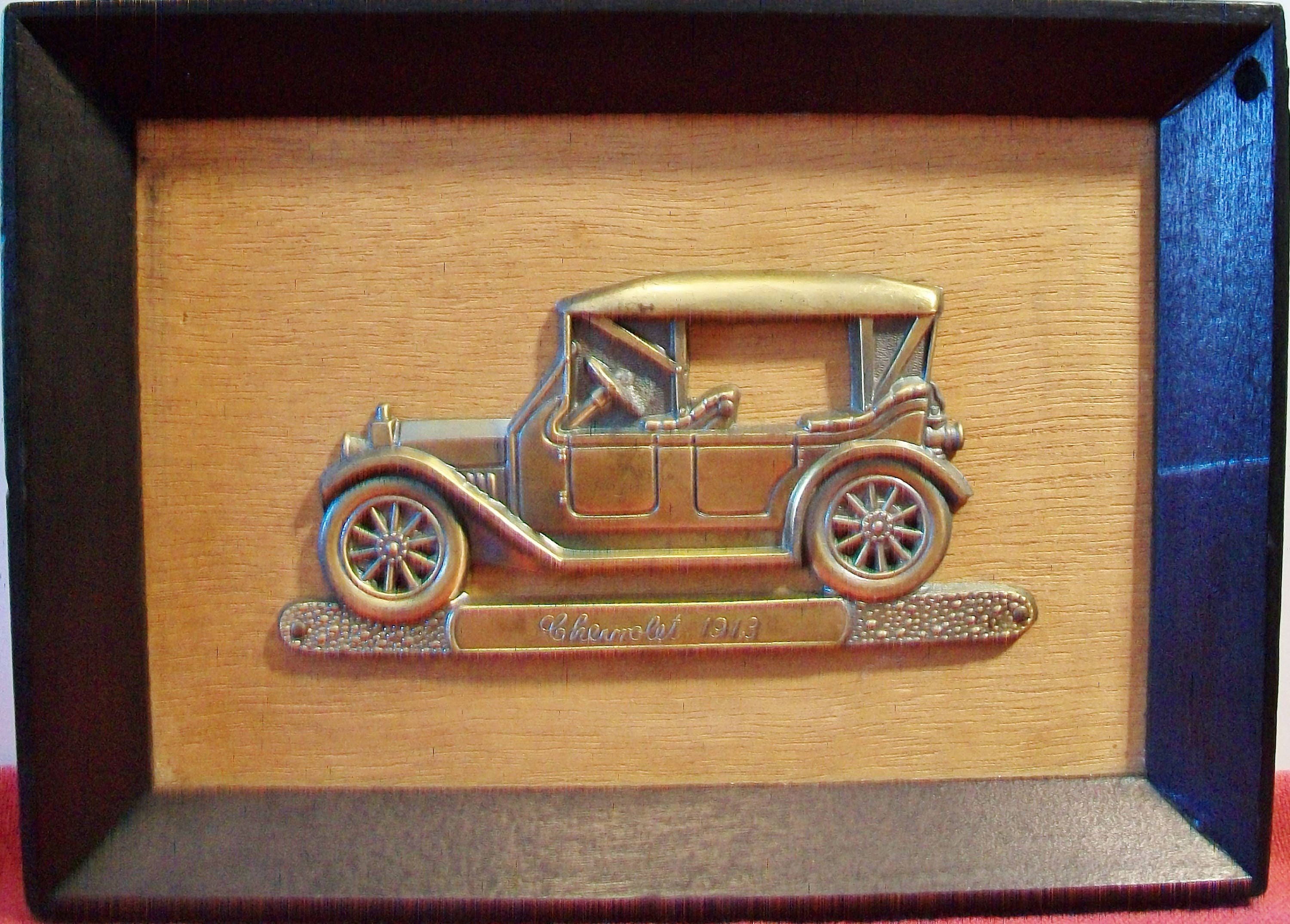 1913 Chevrolet Wooden Framed Plaque Antique Car Home Office - Etsy